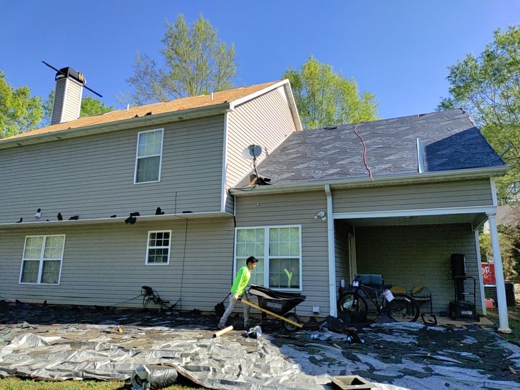 Residential Roofing Installation using Owens Corning by Inspector Roofing and Restoration