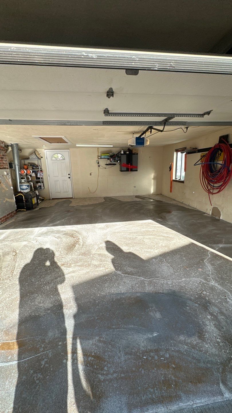 Shoreline Garage Project in Wexford by Floors in a Day, Inc