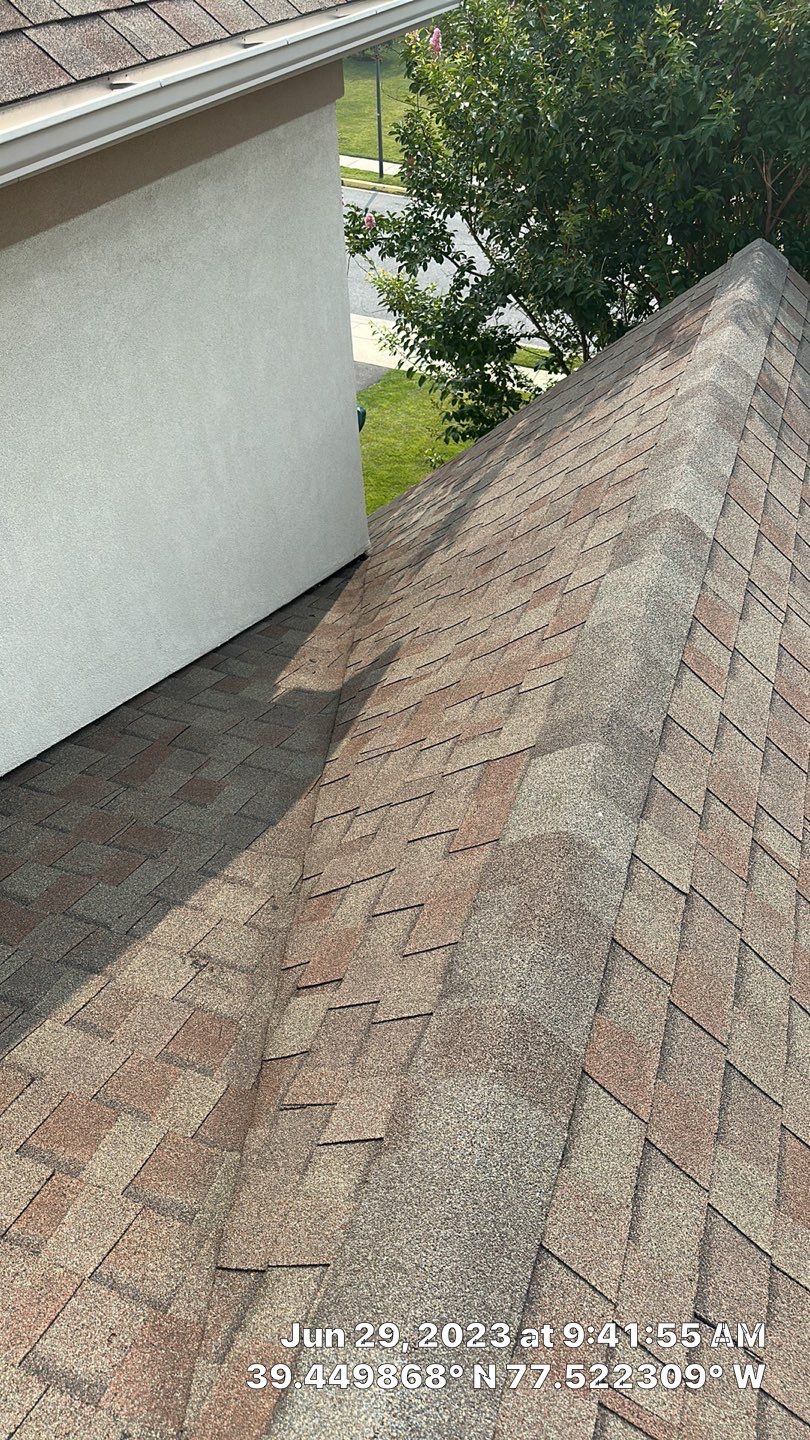 Residential Roofing Repair using CertainTeed Landmark Weathered Wood Architectural Shingles by Frederick Roof Repair