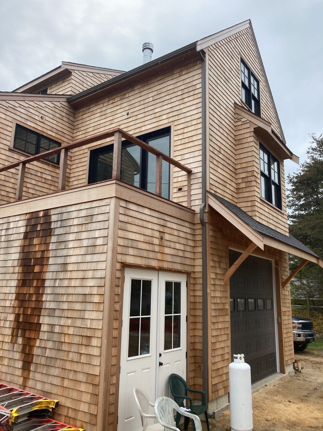 Gutter Installation using Territone 5" K-Style Aluminum Gutter by Gutter Pro Enterprises