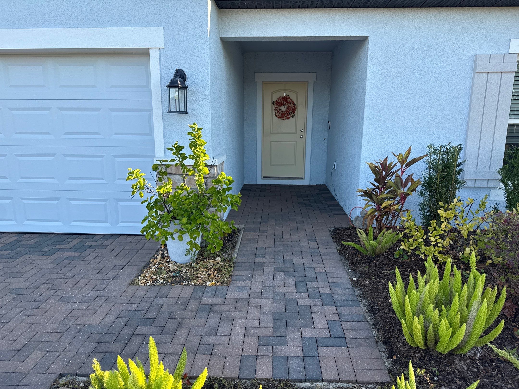 Paver Driveway Cleaning & Sidewalks in Trevesta Palmetto FL by Sunshine AquaWash