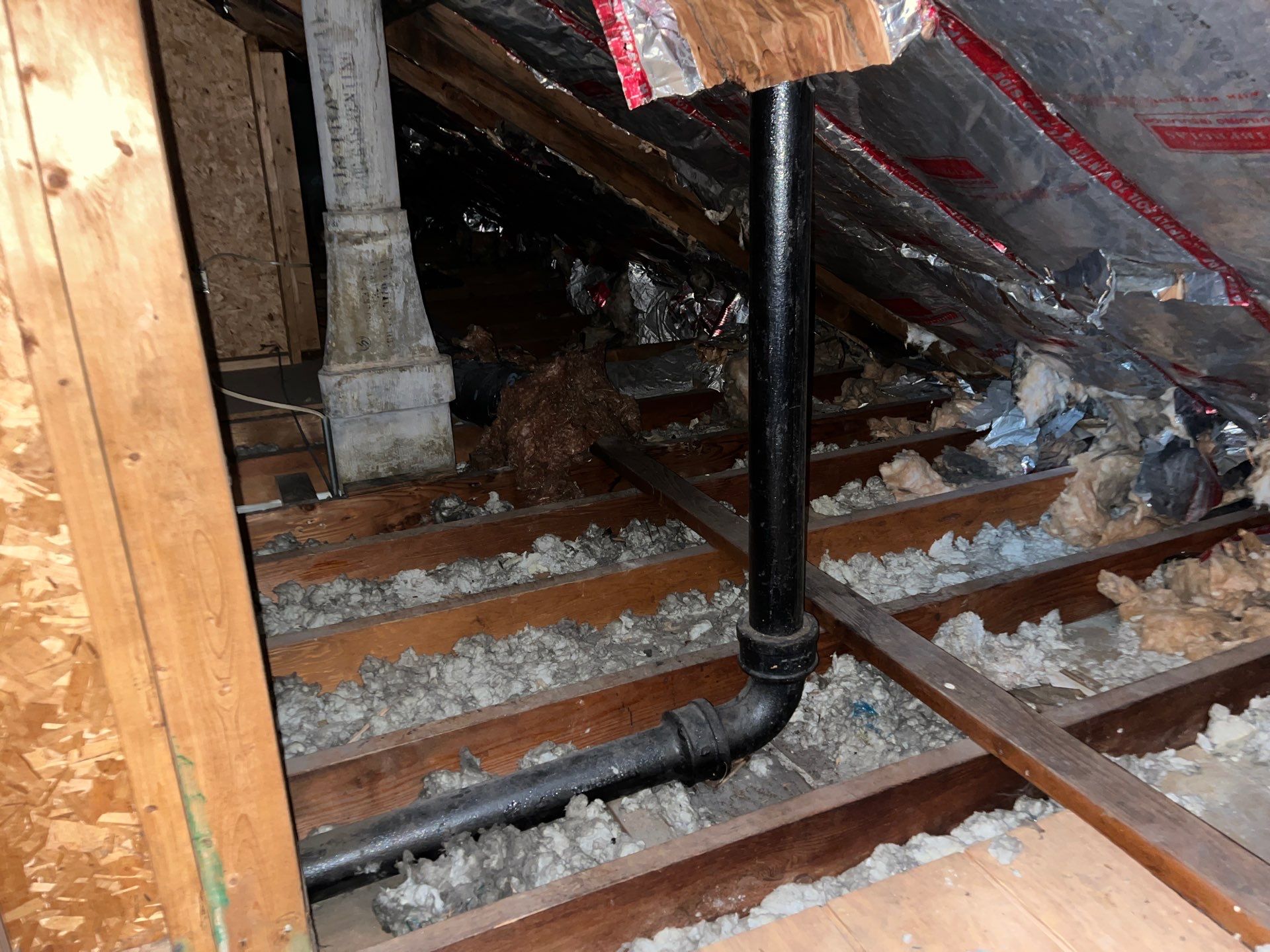 Fixing ice dams and rebuilding an under insulated attic in Weirton, WV 26062 by Home Environment Solutions