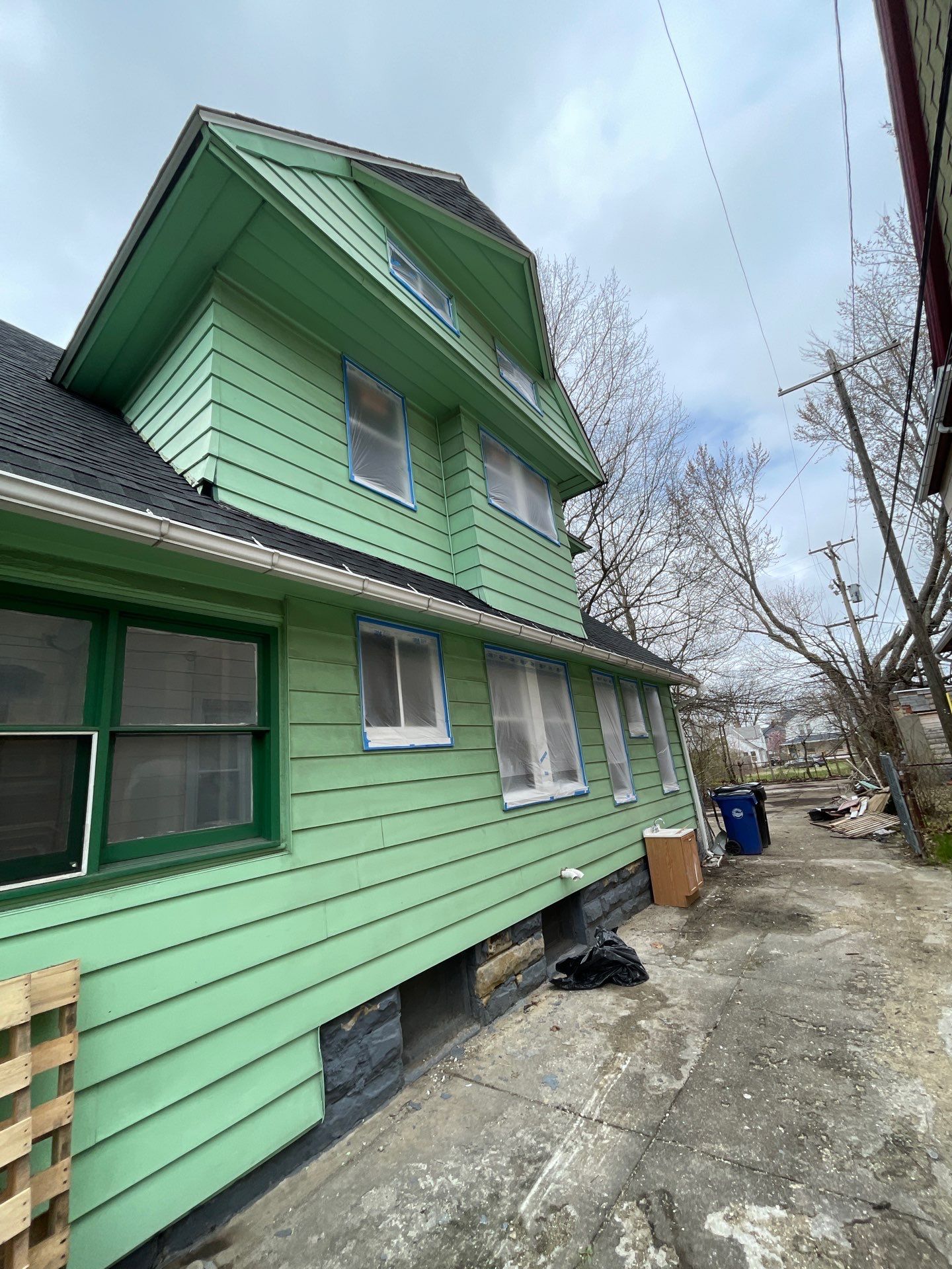 Exterior Painting using Benjamin Moore Element Guard by Callaway Contracting LLC