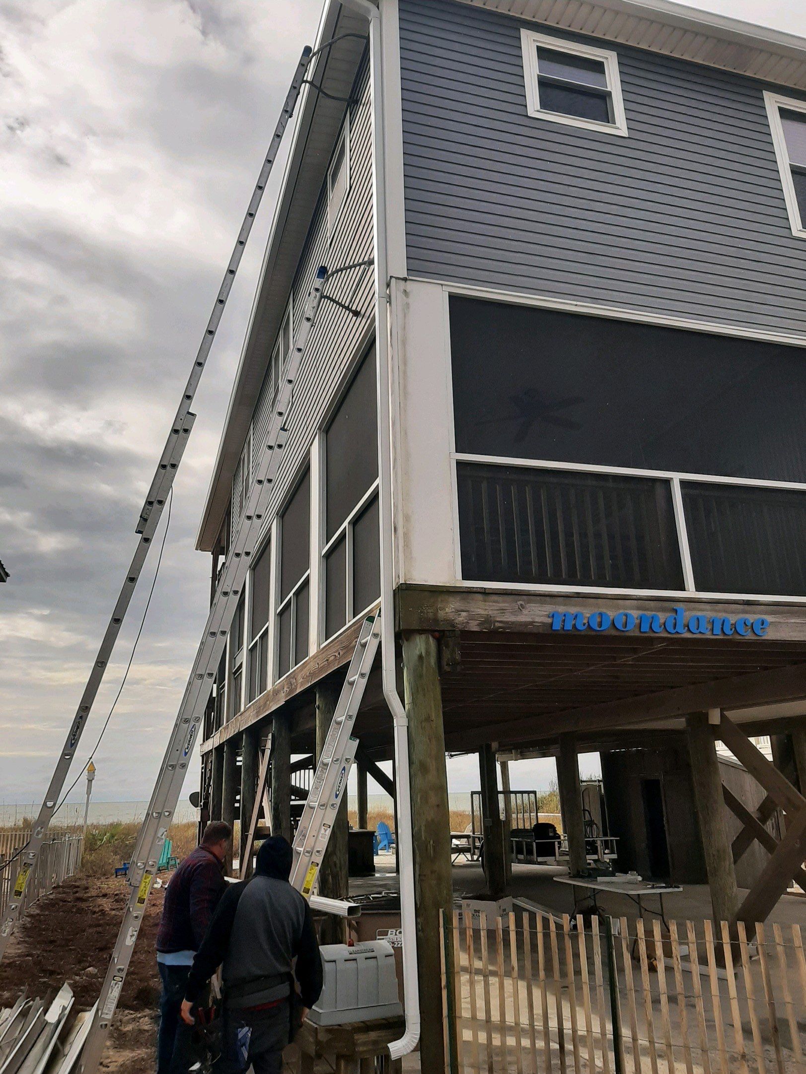 Gutter Installation using K-Style Gutters by Gutter Professors