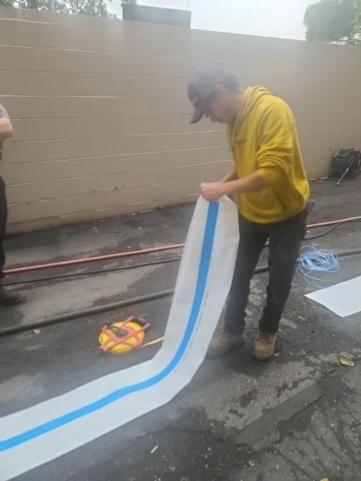 Sewer Repair using Perma-Liner through two manholes by Sureway Comfort John Wilcox Plumbing Heating Cooling