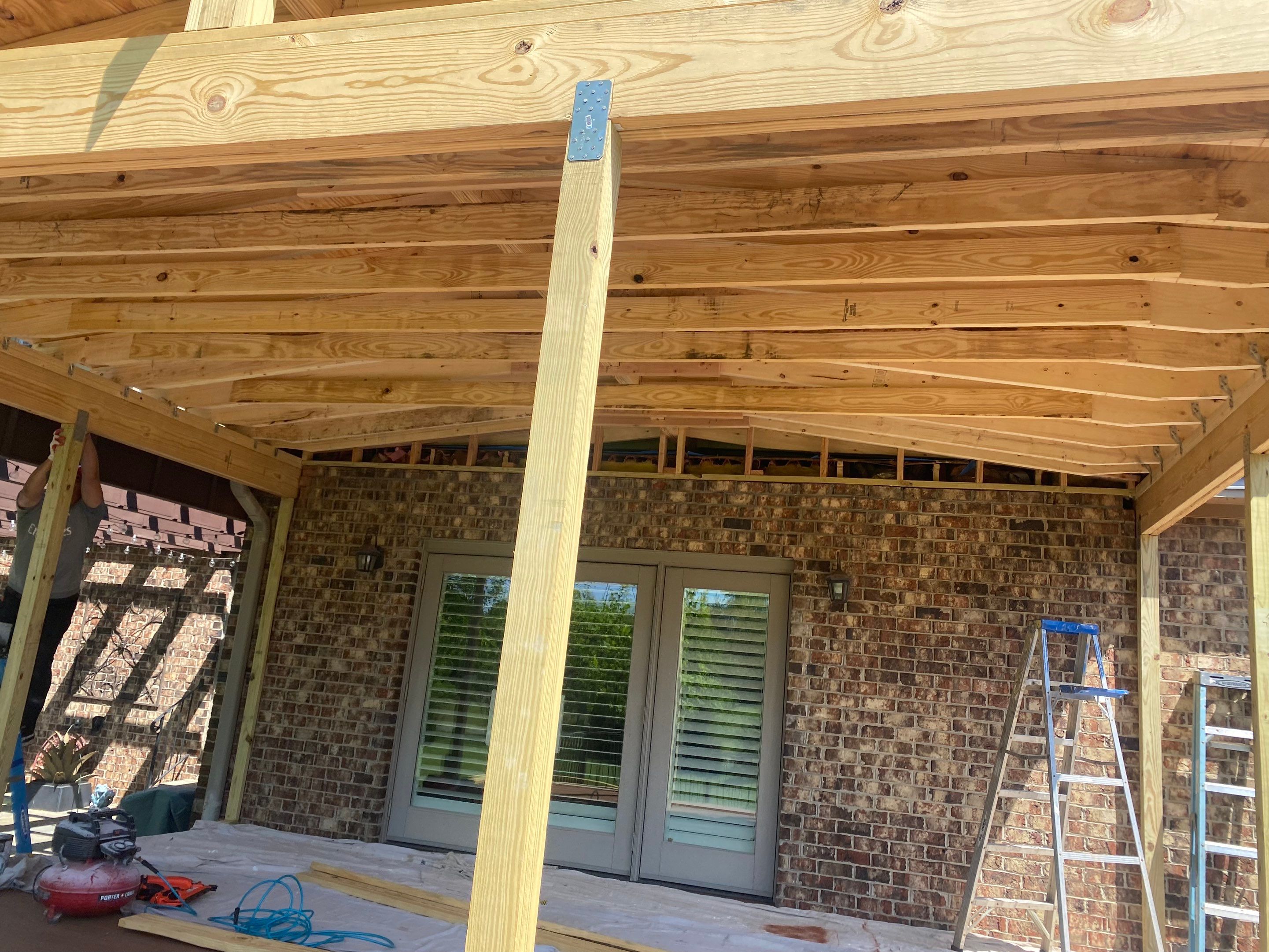 Deck/Screen porch Transformation using Timbertech by The Smet Companies, LLC