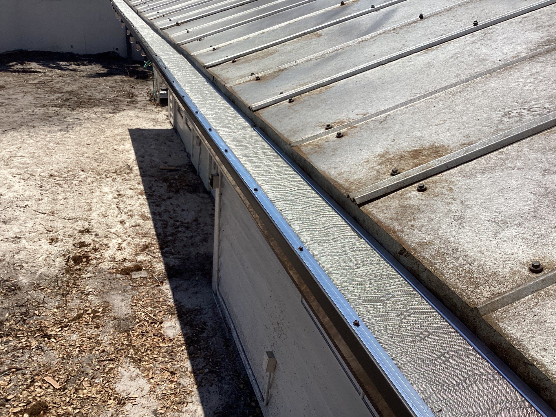 Gutter Guard Installation Project in Sarasota FL by Gutter Professors