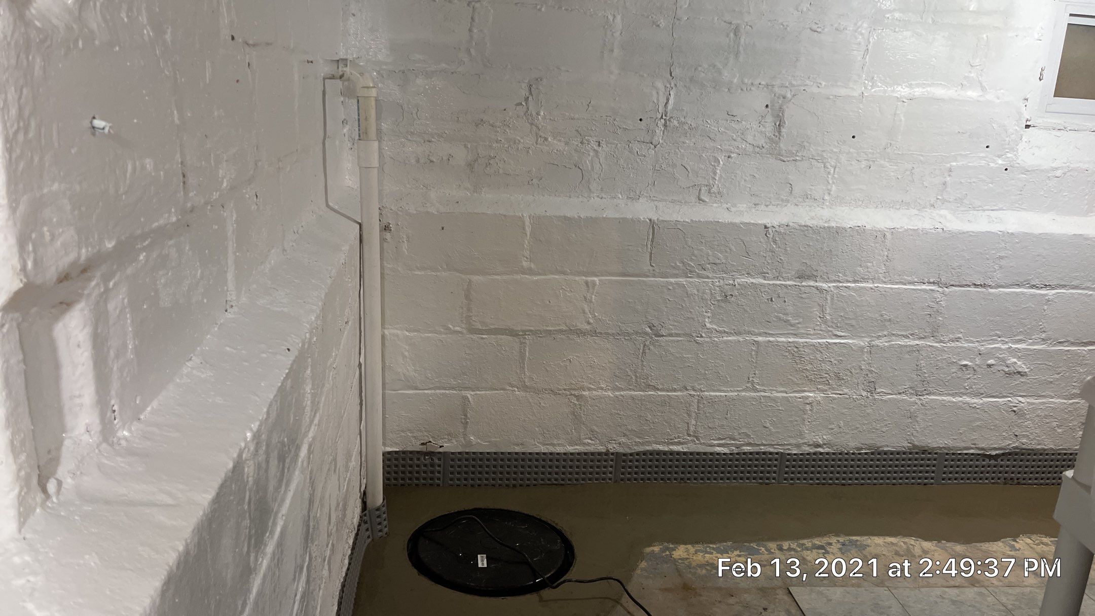Interior French Drain Job in Bloomfield, NJ by Pure Service Pro, LLC 