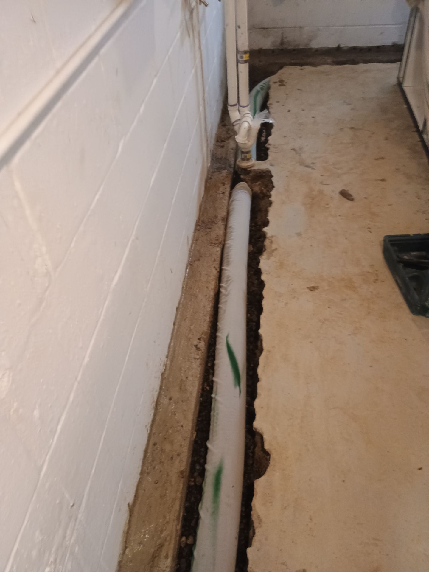 Waterproofing for our neighbor Heather by Waterproofing Northeast