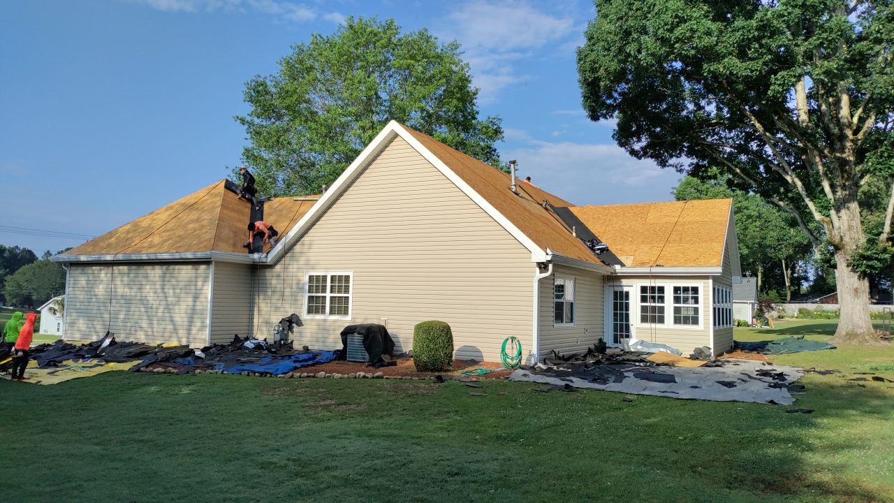 Residential Roofing Installation using Owens Corning by Inspector Roofing and Restoration