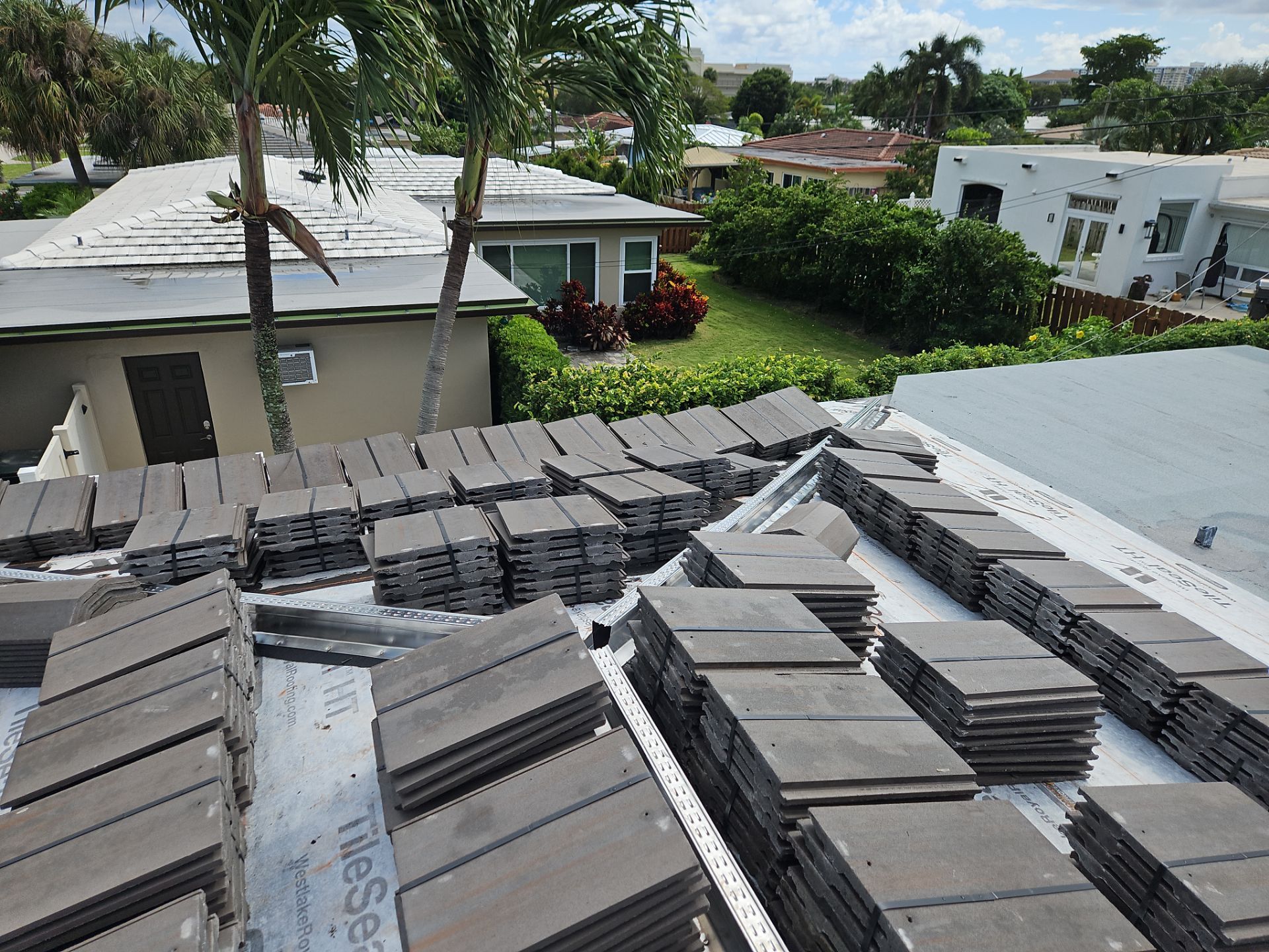 Residential Roofing Installation using WestLake Roofing Tile by BLUES BROTHERS ROOFING