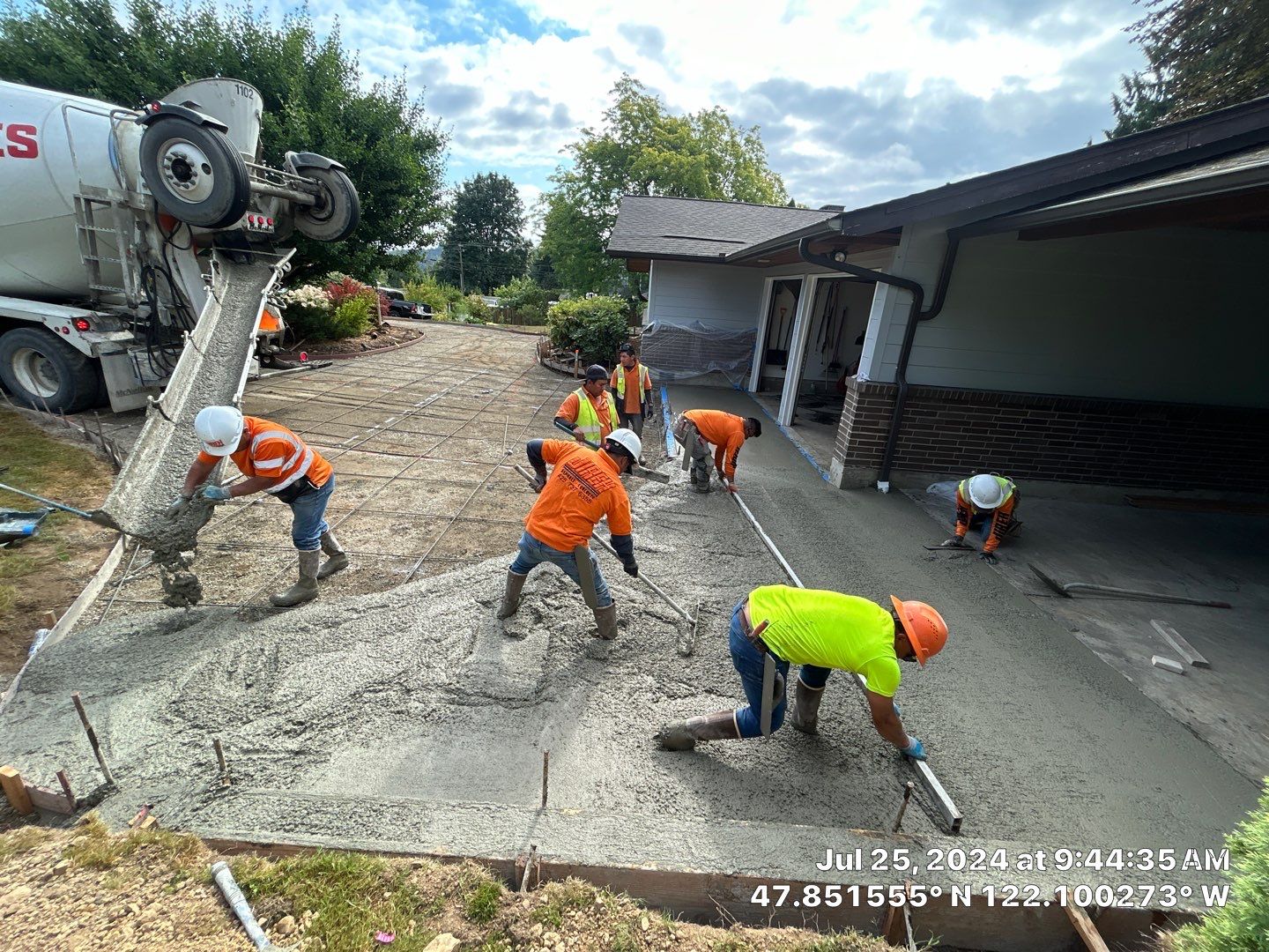 Rodd | Concrete Driveway Extentension by Jireh Asphalt & Concrete Inc 