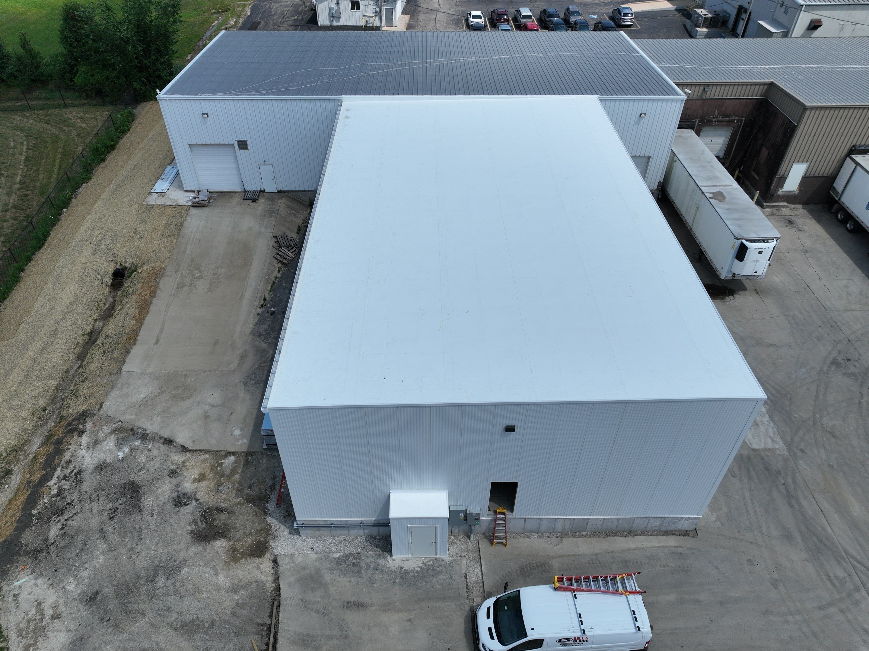 Project in Stow by Commercial Roofing and Coating Systems 