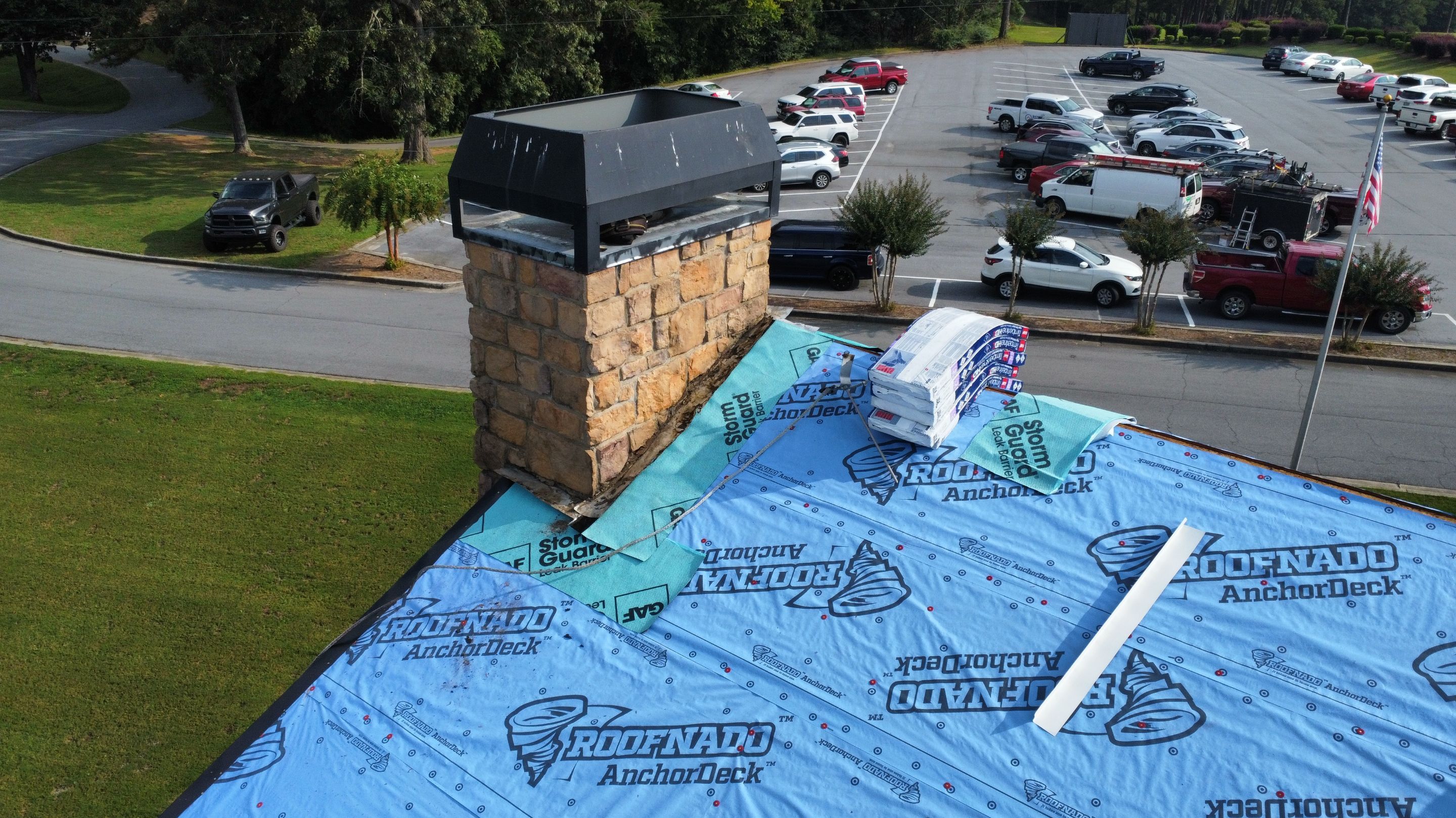 Country Club Roofing Installation by Reset Roofing