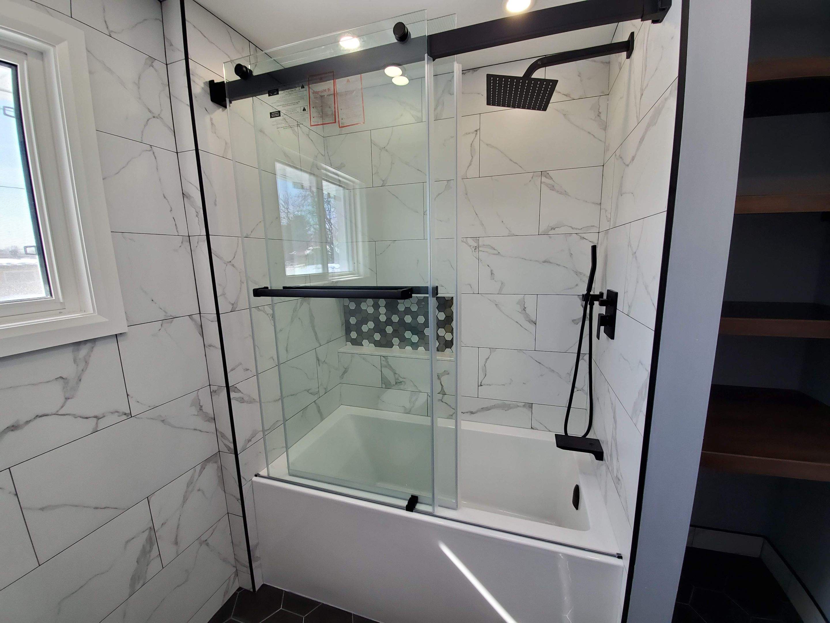 Bathroom by Impact Construction Sudbury