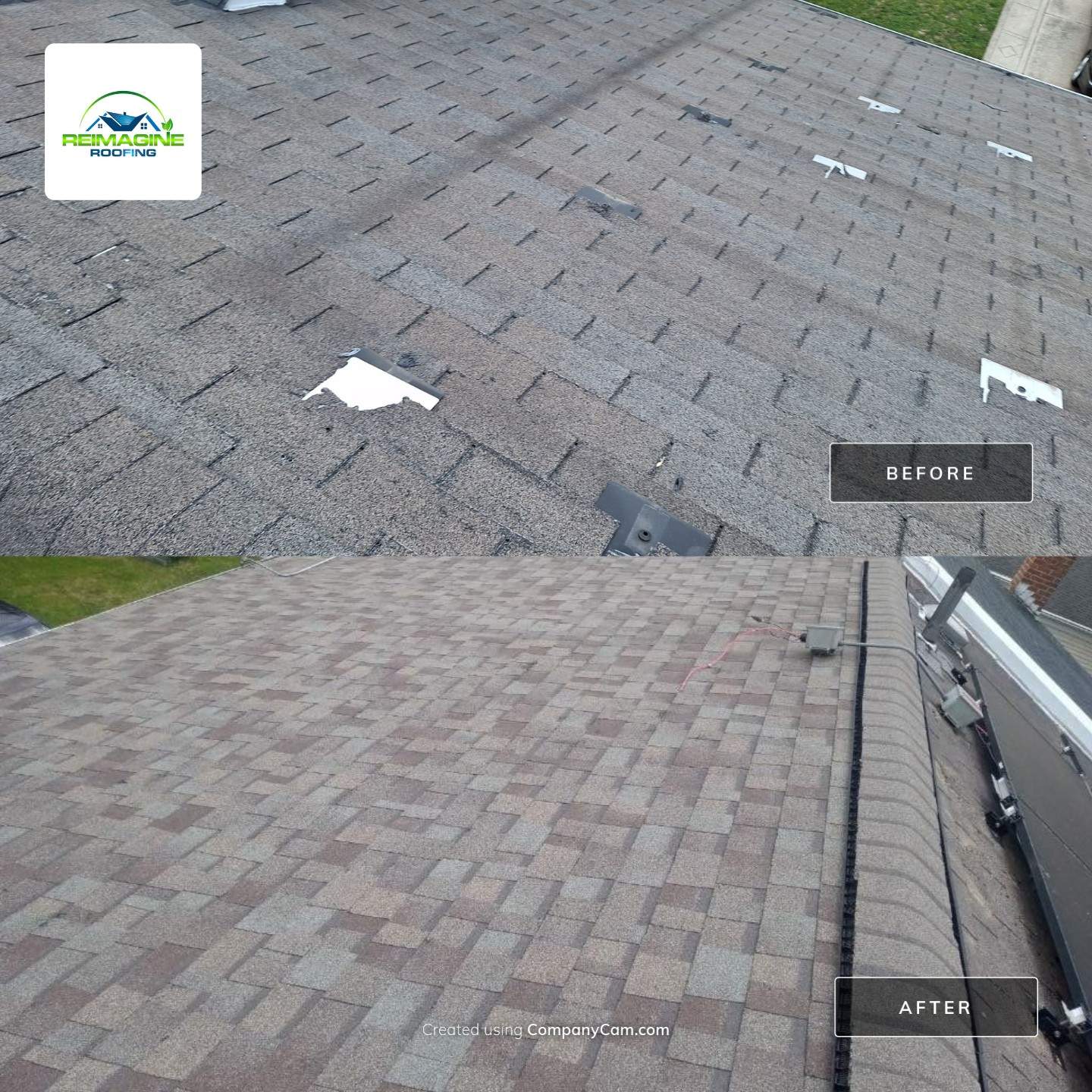 Weathered Wood Shingles by Reimagine Roofing