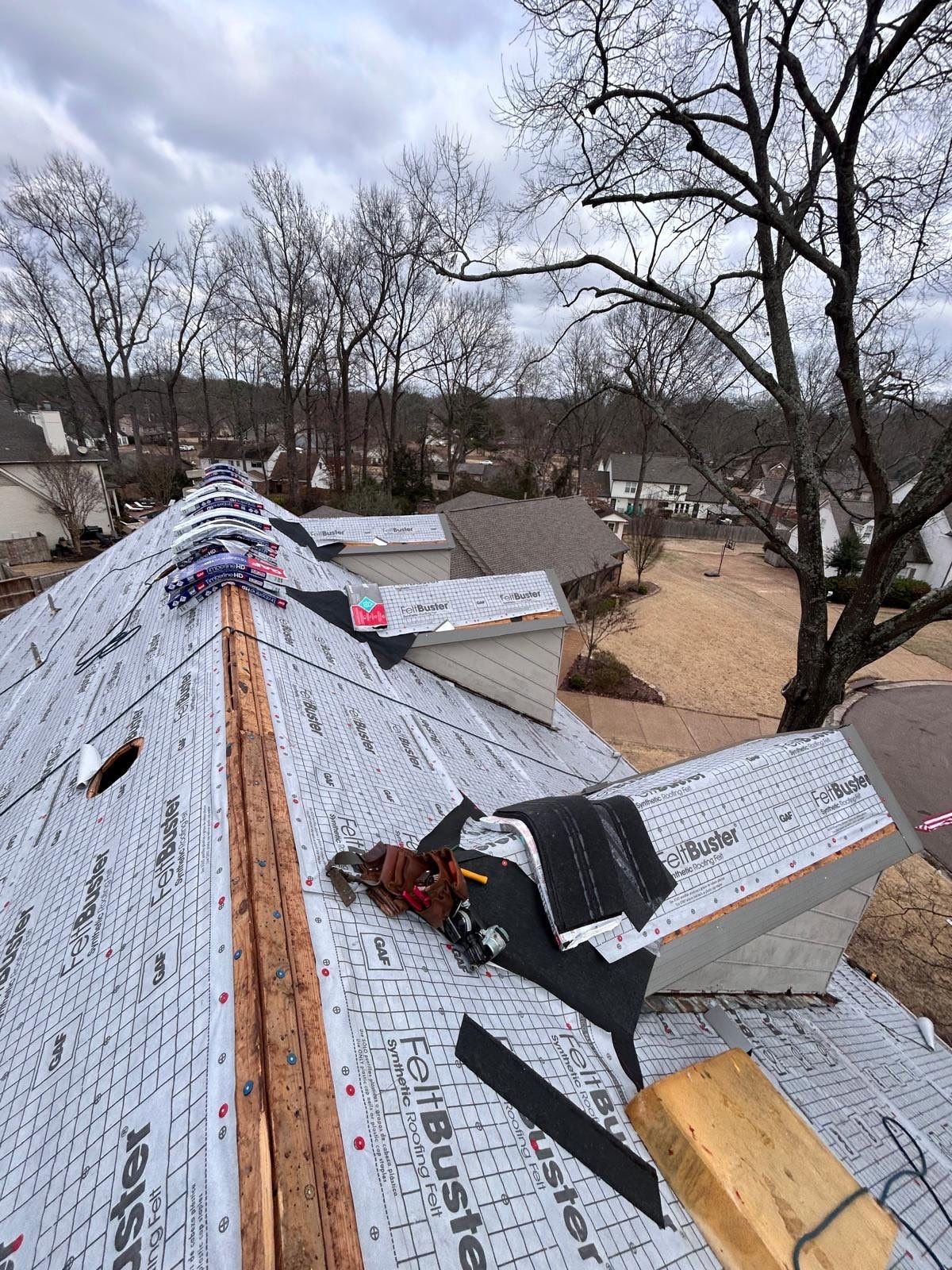 Germantown Roof Replacement Featuring GAF Timberline HD Shingles by Revival Roofing Services