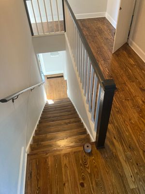 Hardwood floor refinish/restore