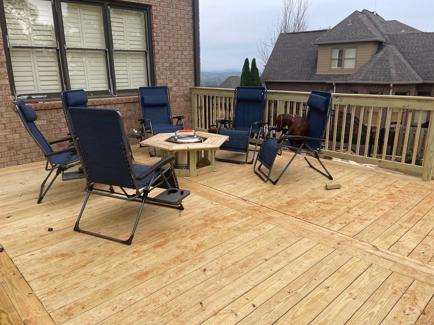 Scout Ridge - Deck Installation  by Pillar and Pine