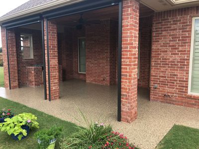 Patio & Bathroom Coating with Aztec Beige