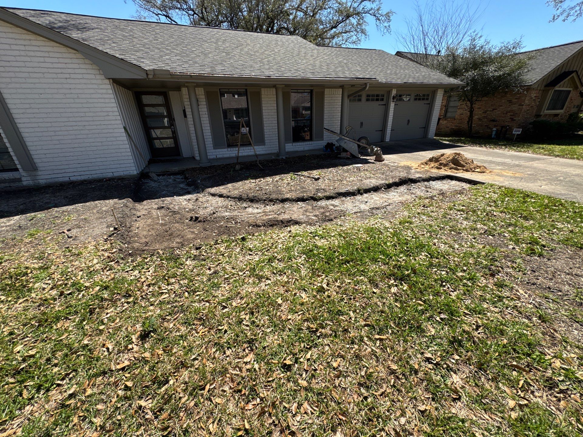 🌿 Jackie’s Outdoor Transformation — Drainage, Flagstone & Full Restoration by Texas Urban Elements