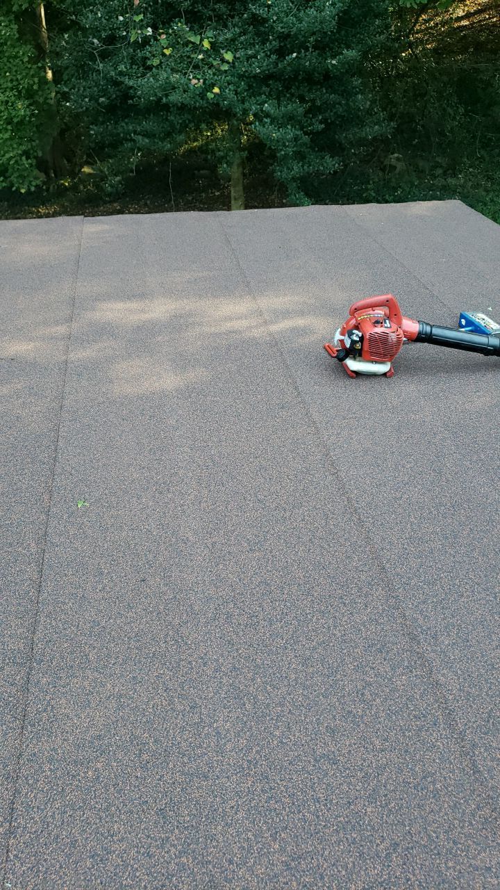 Atlas Pinnacle Pristine Scotchgard: Hickory Drip Edge: Musket brown by Eagle Eye Roofing