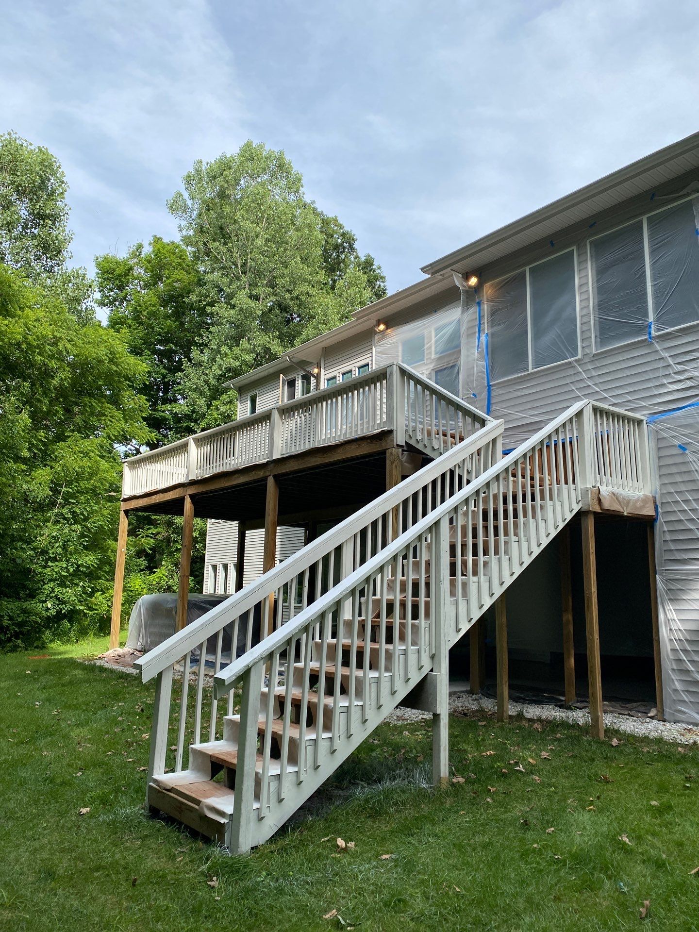 Deck and steps staining! by Gordon Painting