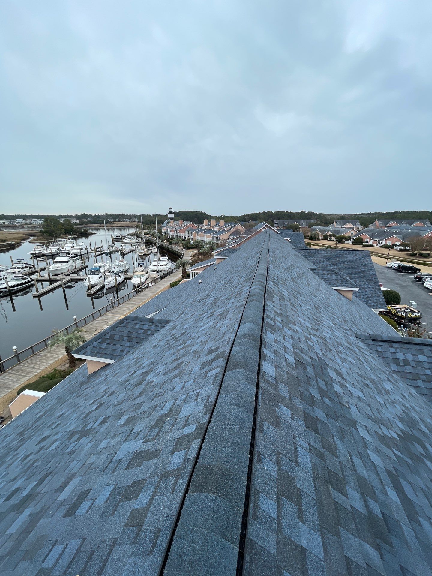 IKO Dynasty - Atlantic Blue by Linta Roofing