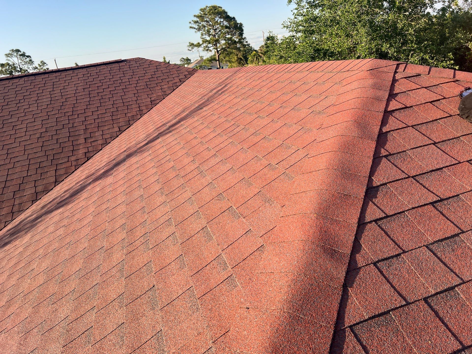 Residential Roofing Installation using Atlas Pinnacle Pristine Shingle in Sunset by Durabilis Roofing INC