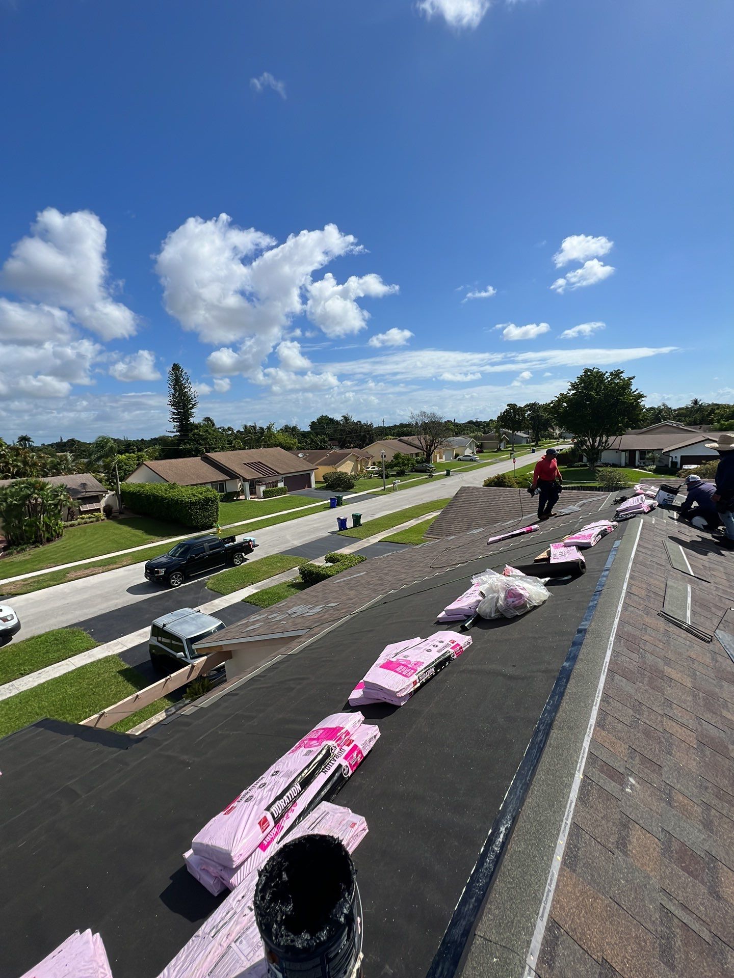 Residential Roofing Installation using Owens Corning Duration Shingle by First Due Roofing