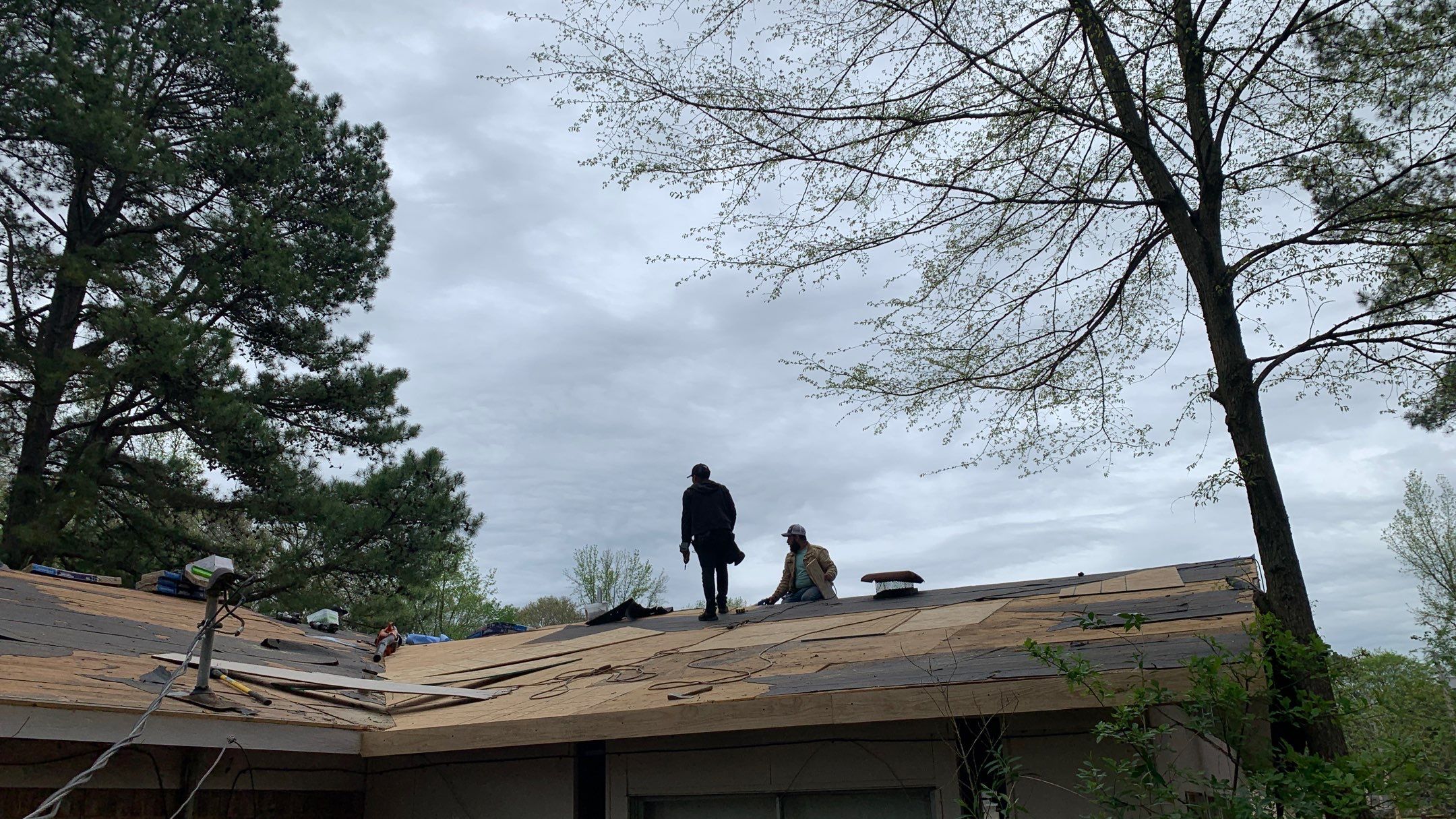 Residential Roofing Installation using CertainTeed XT25 by Hostetler Roofing