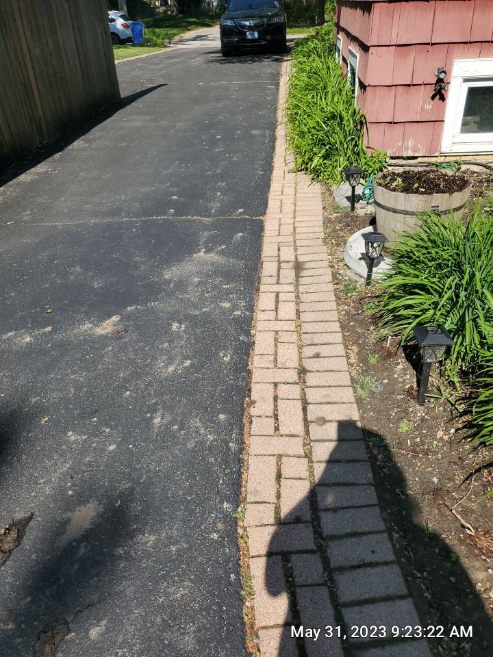 Brick paver clean, sand and seal. using Surebond SB-1300 by Northern Power Washing LLC.