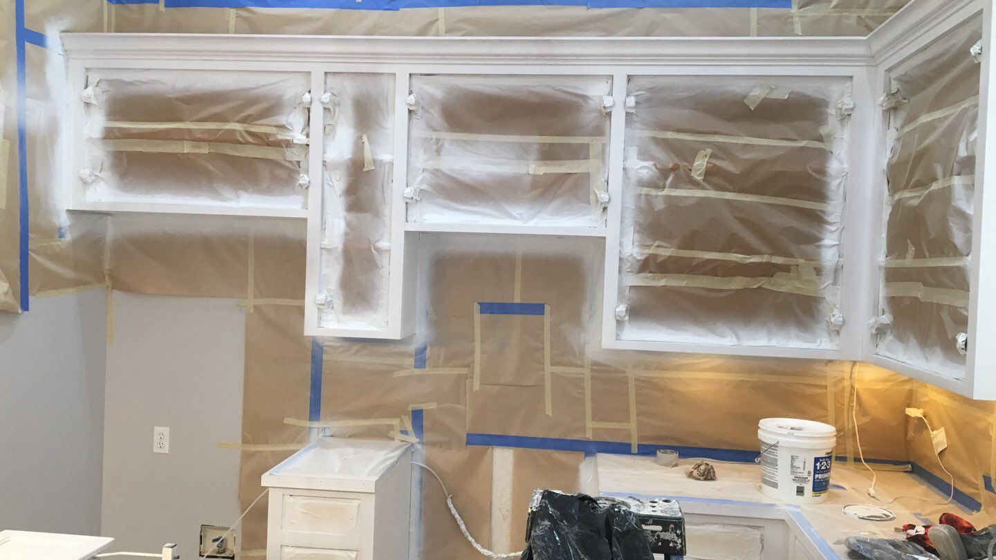 Cabinet Painting by 360 Painting Central Texas 