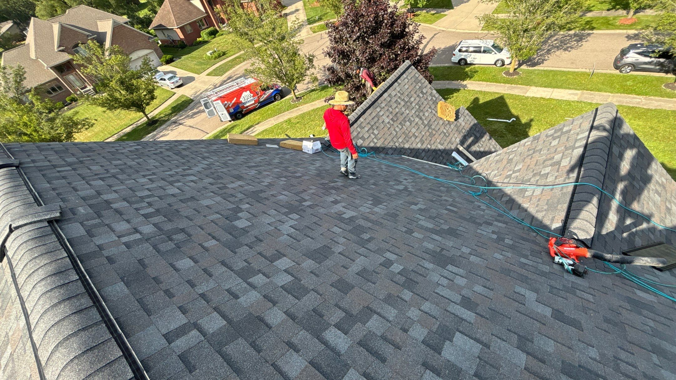 Roof Replacement using Owens Corning Duration by 180 Contractors