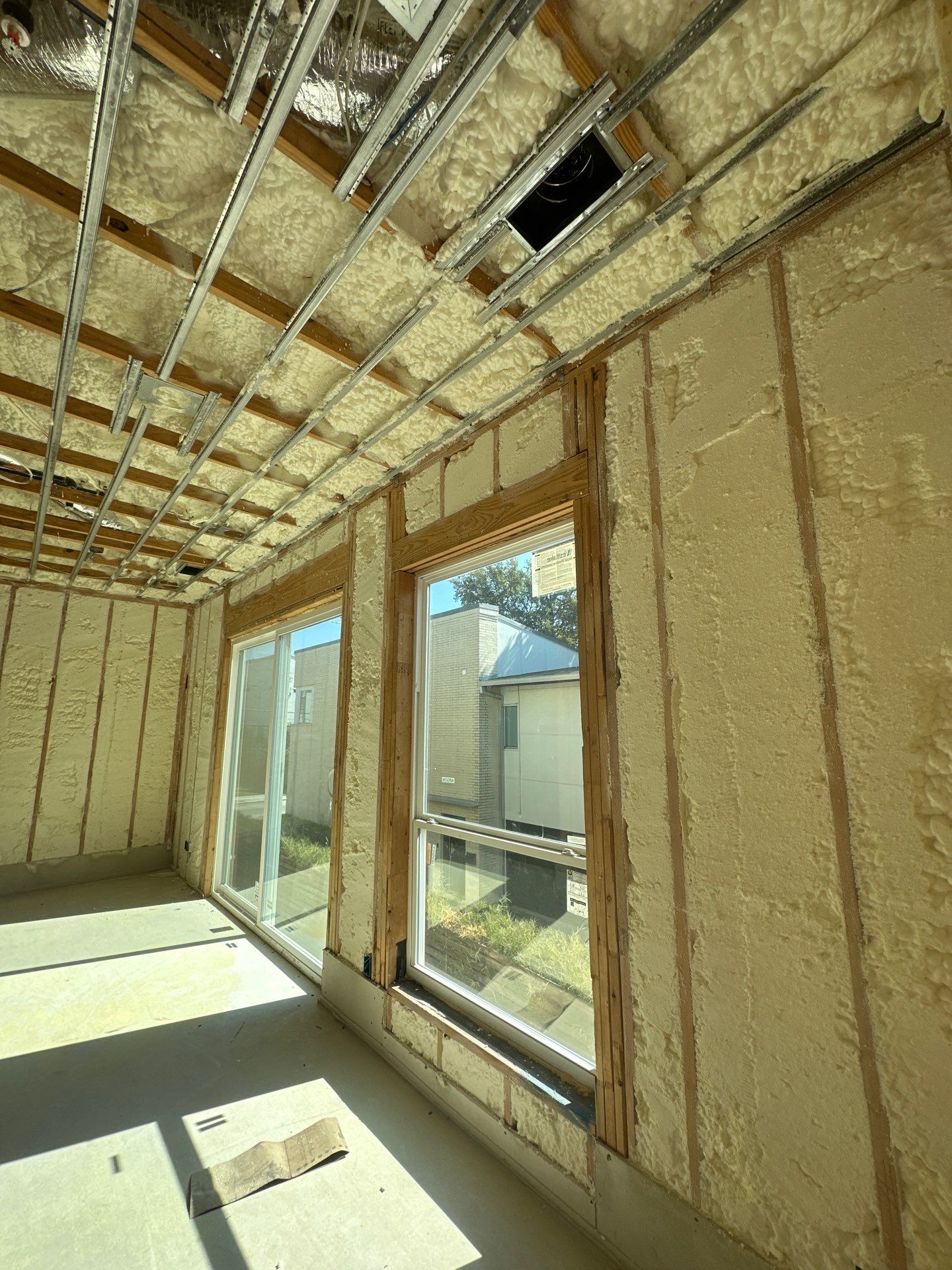 🏢 Full Foam Envelope on This Dallas Multi-Family Build by Apex Insulation Solutions