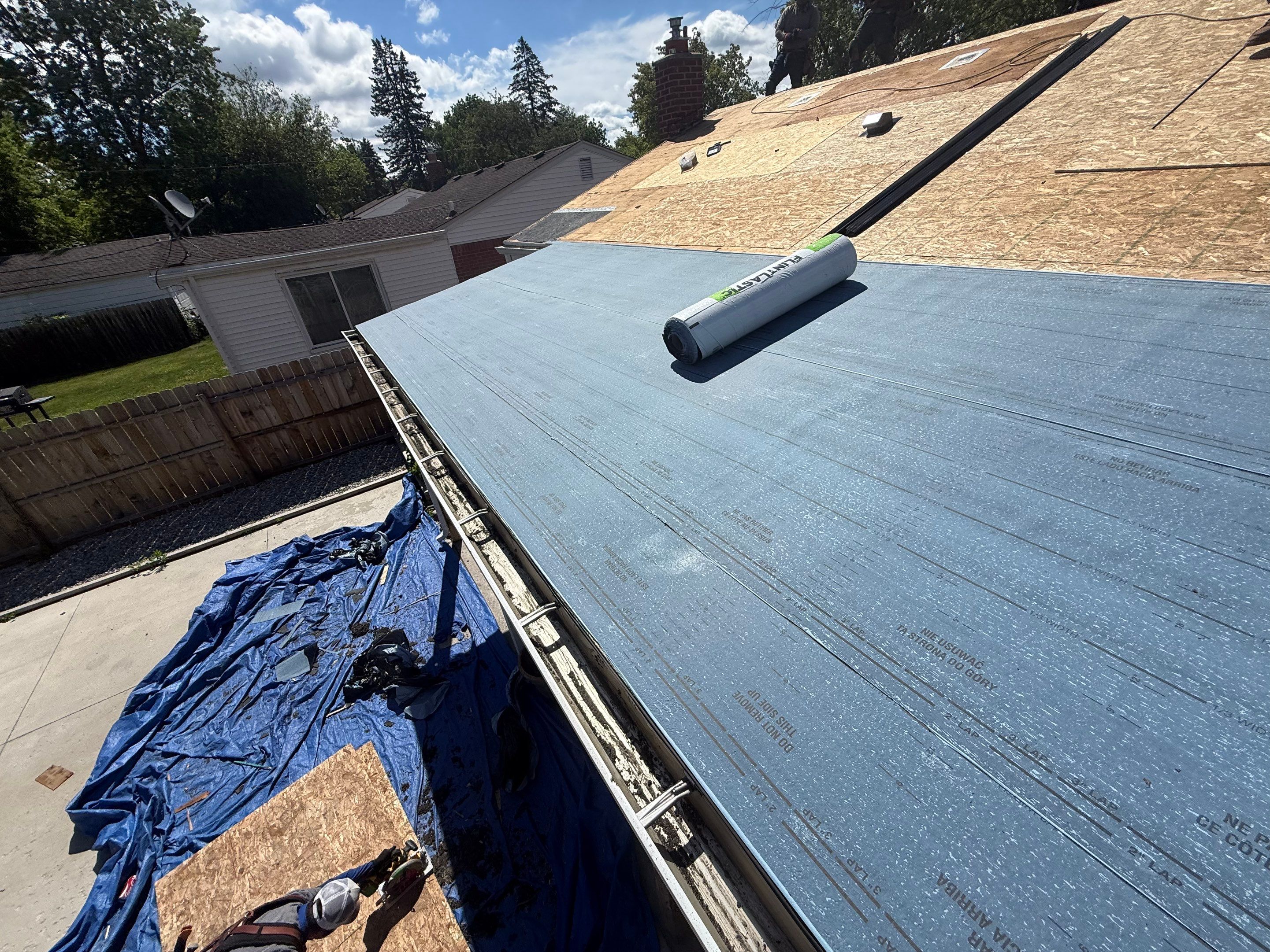 Roof Replacement using Owens Corning Tru Definitions by 180 Contractors