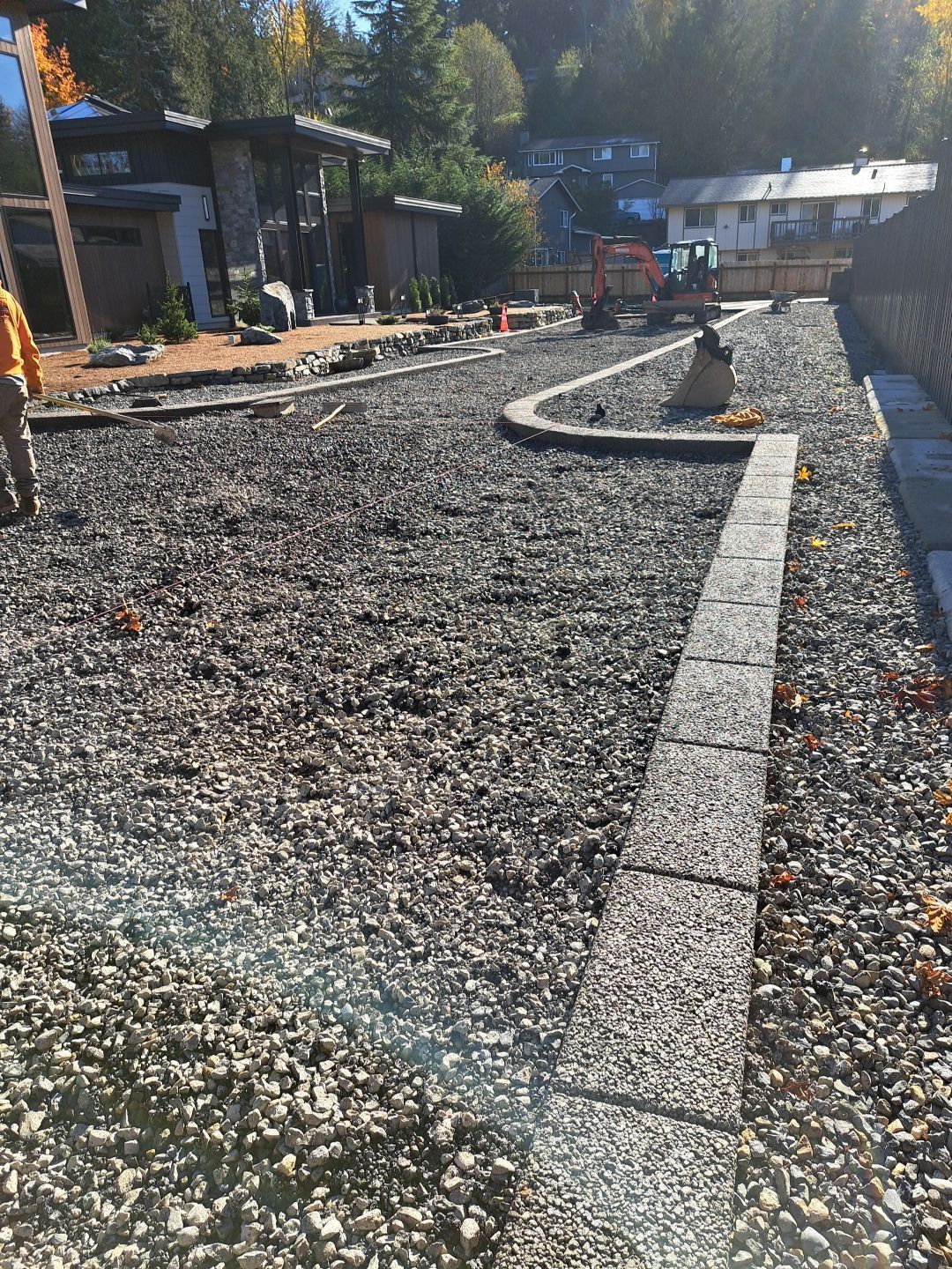 Permeable Pavers Driveway by Jireh Asphalt & Concrete Inc 