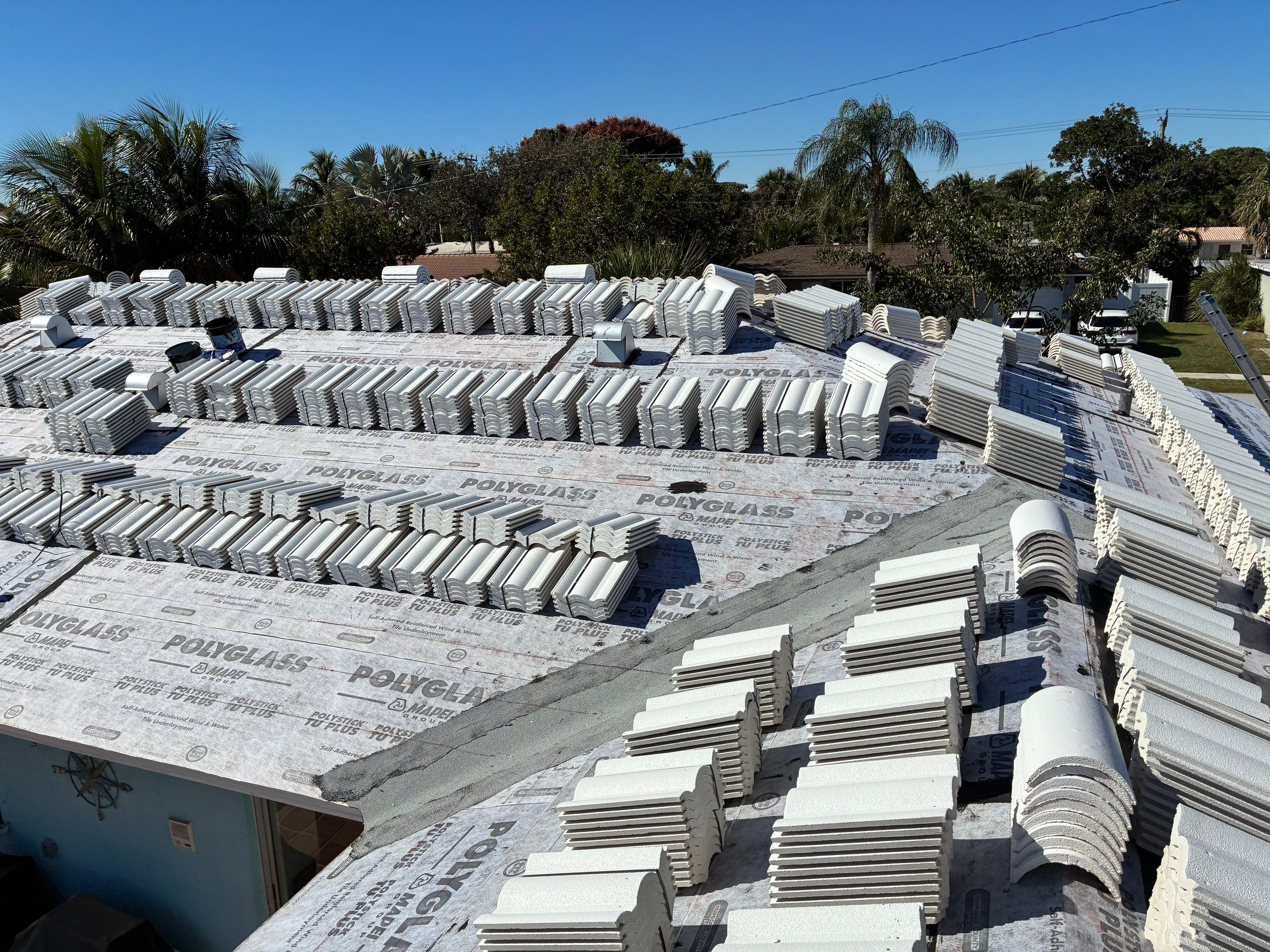 Residential Roofing Installation using Westlake Roofing Tile by BLUES BROTHERS ROOFING