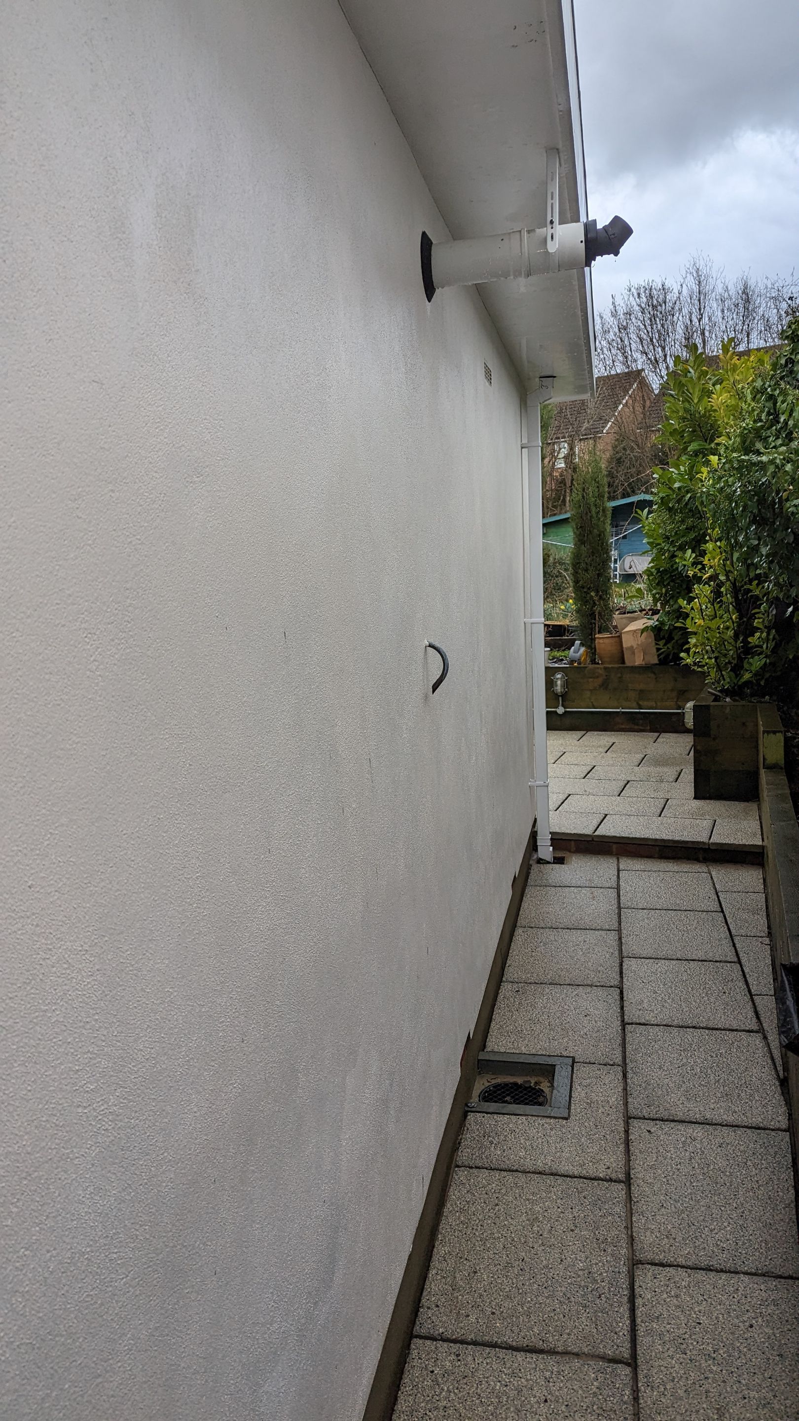 Render and patio clean using Softwash Equipment by Ges Exterior Cleaning ltd