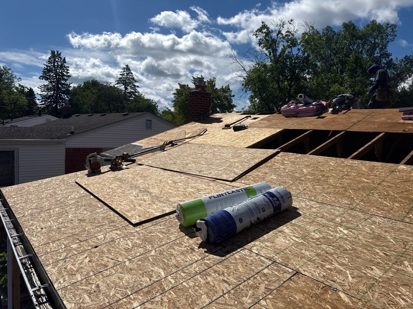 Roof Replacement using Owens Corning Tru Definitions by 180 Contractors