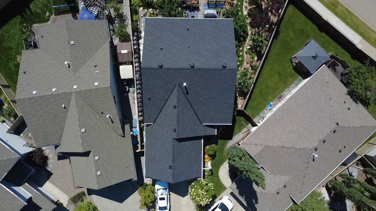 Shadow Black on BP Vangard  by 2thetop Roofing