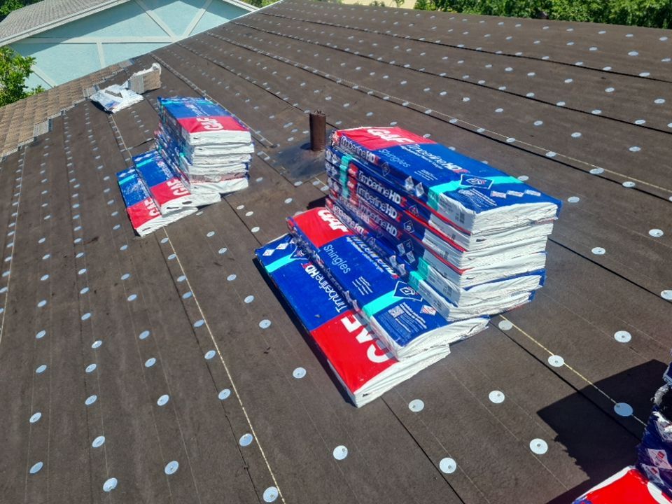 Residential Roofing Installation using GAF by BLUES BROTHERS ROOFING