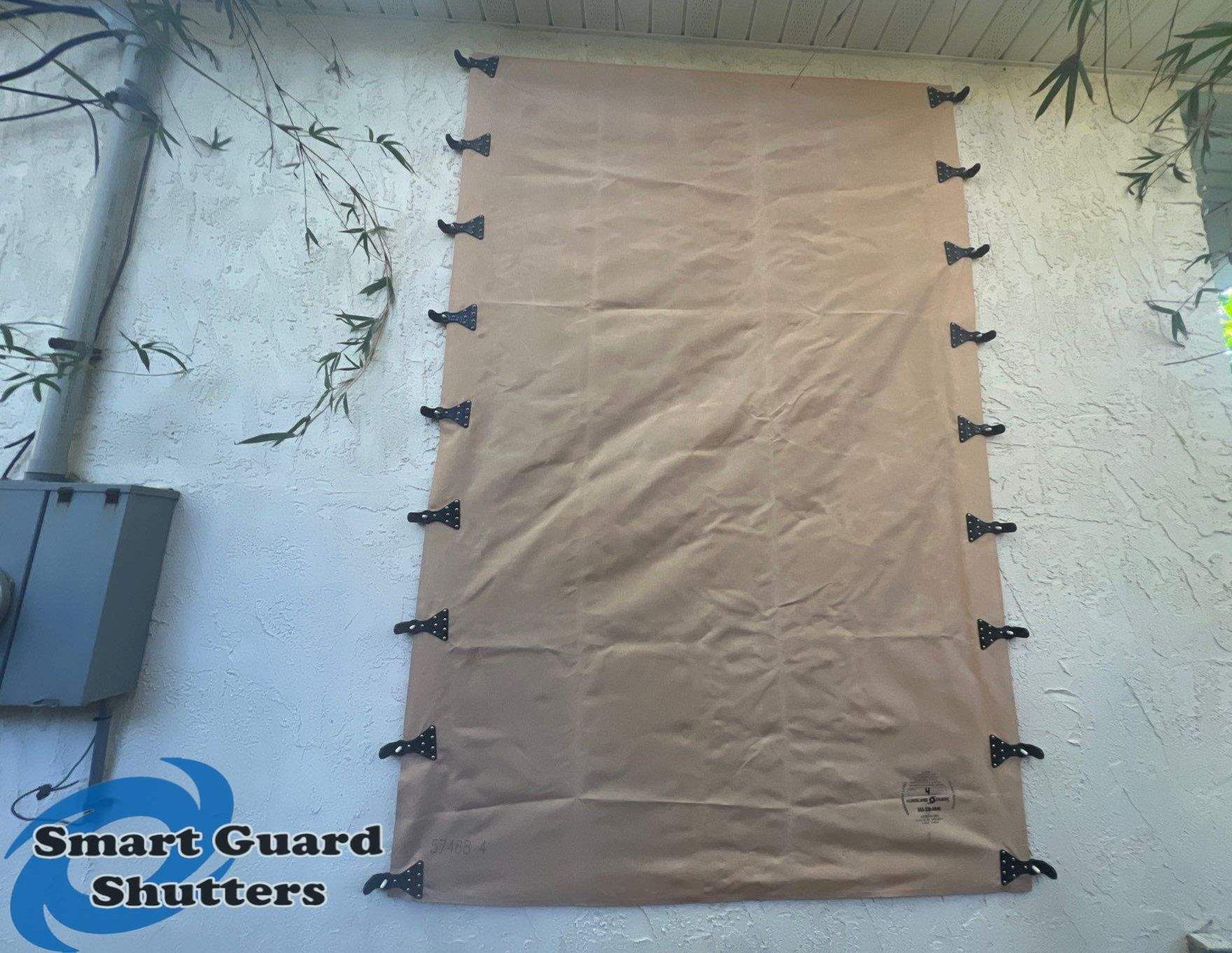 Hurricane Protection in Tan  by Smart Guard Shutters
