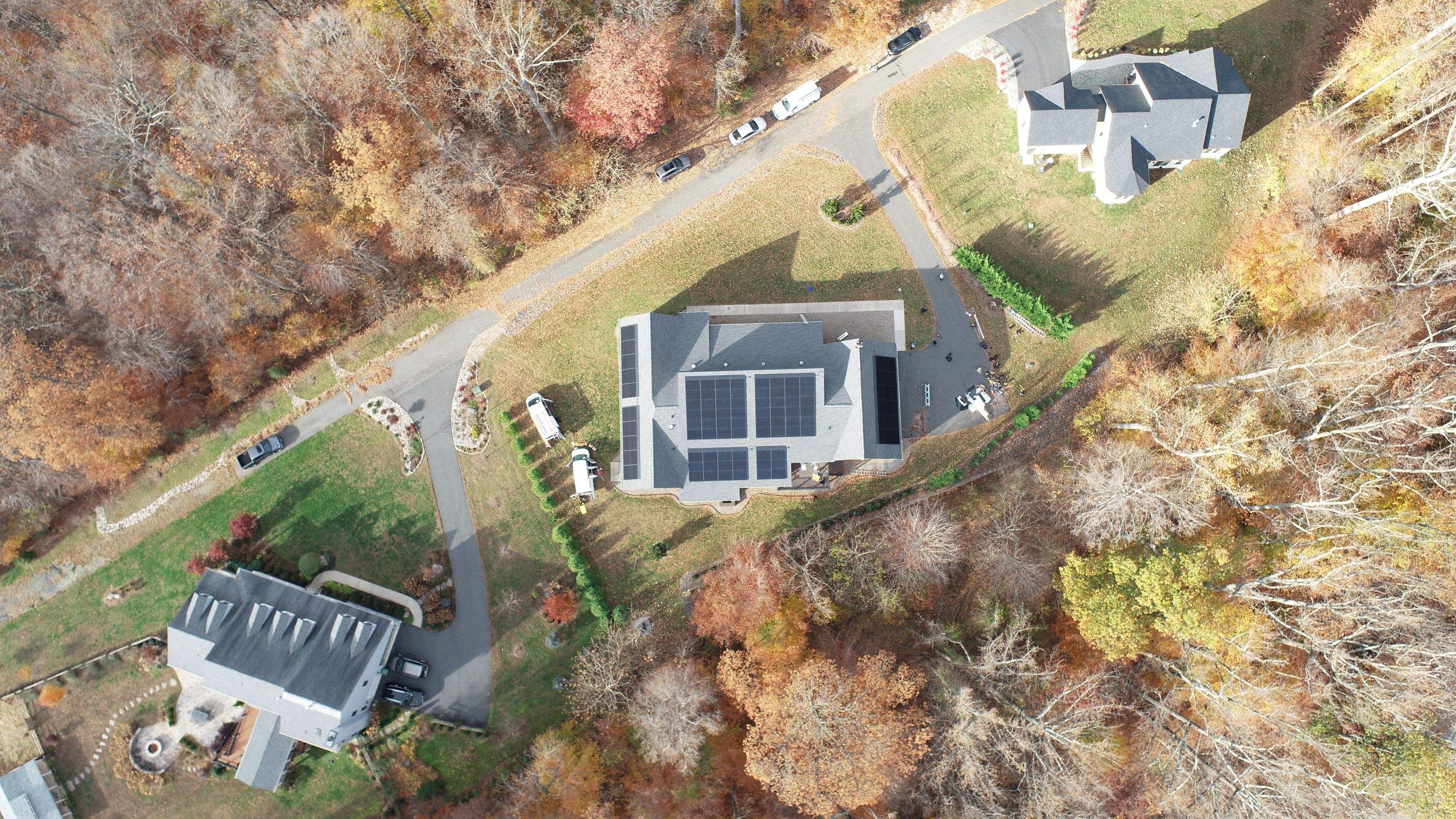 Solar Roof using GAF Decotech integrated panels by American Home Contractors