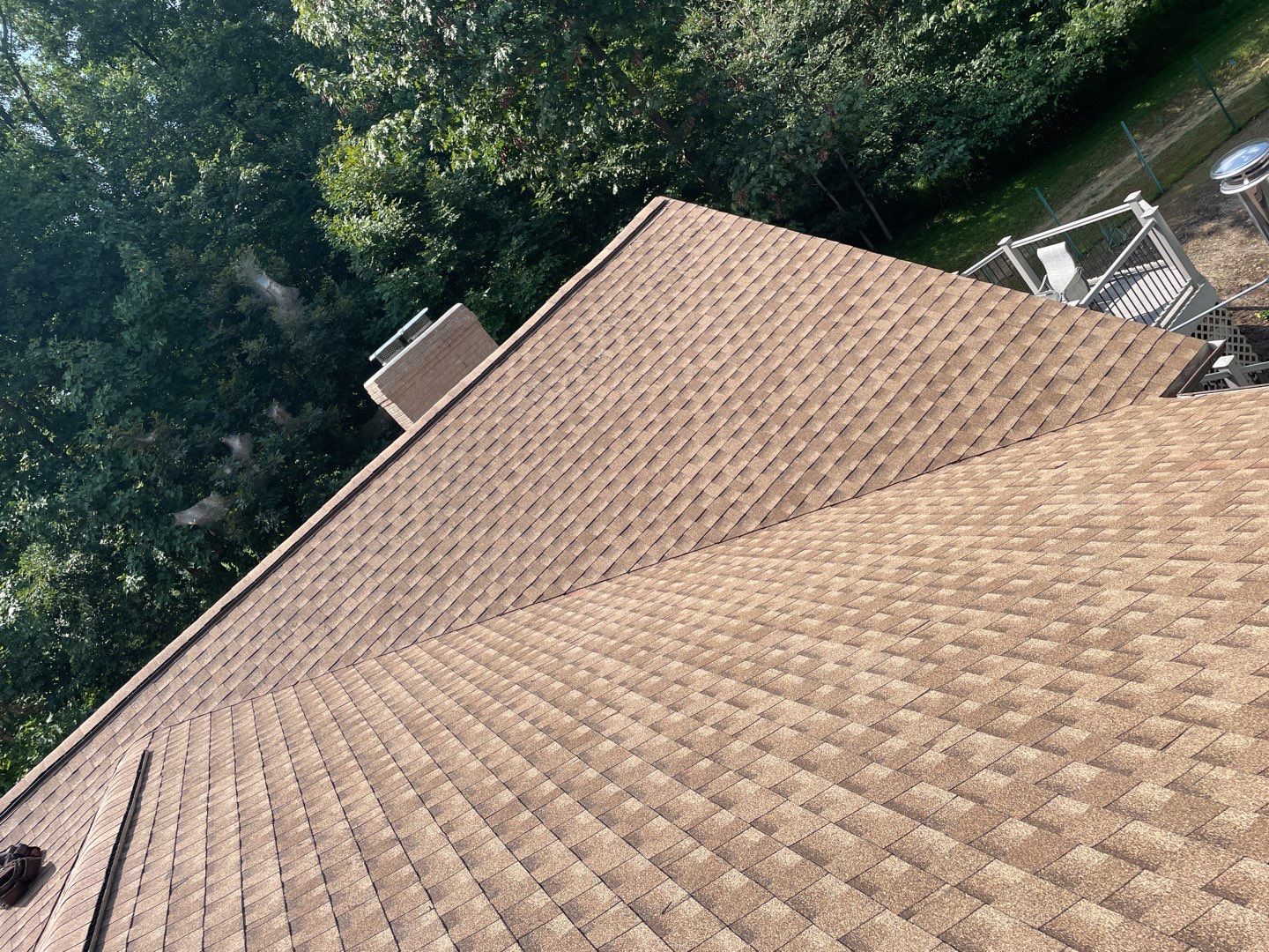 Roof Replacement using GAF Timberline HDZ by American Home Contractors