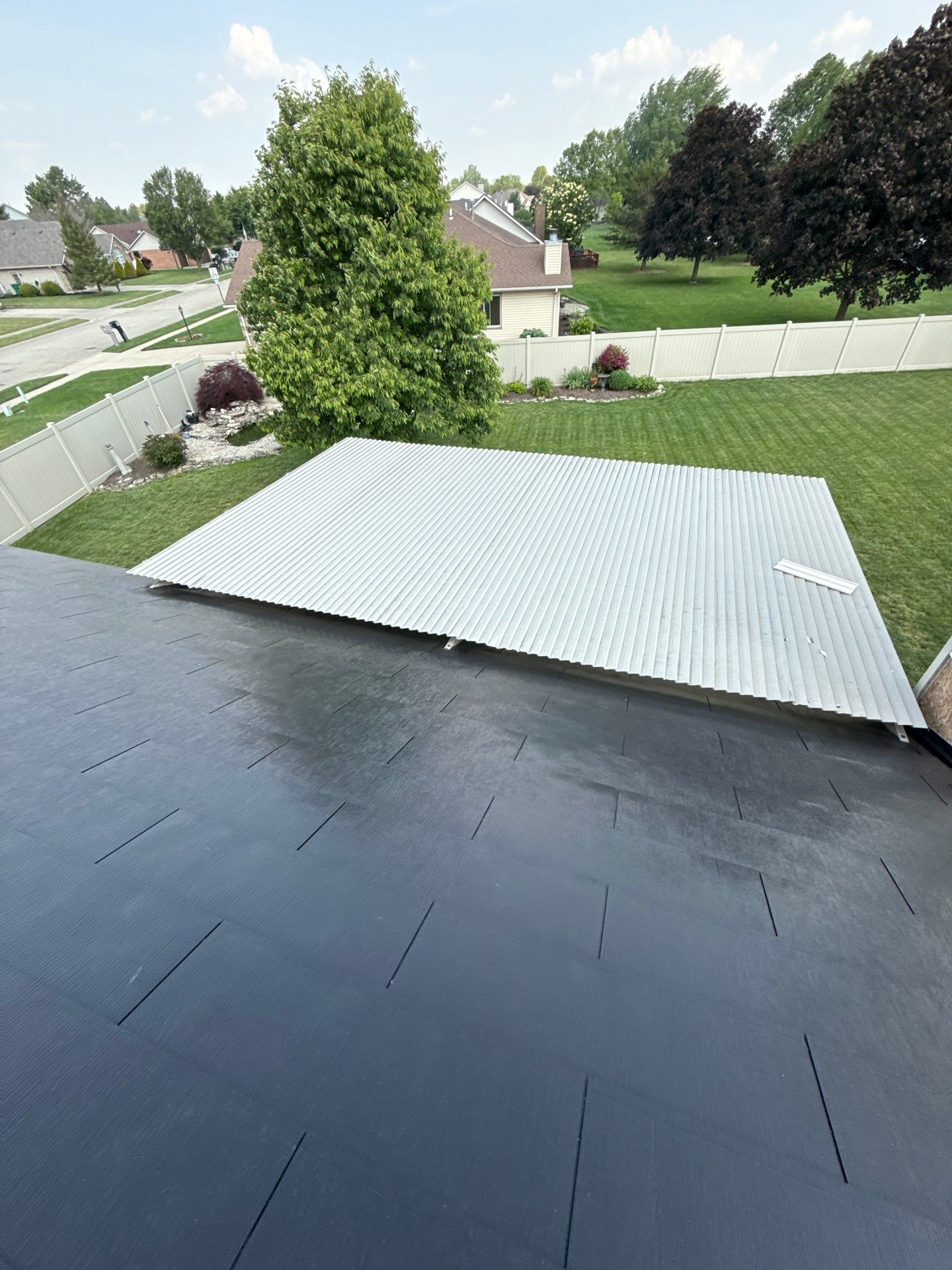 Tesla Solar Roof in Fairborn by Elevated Roofing and Siding