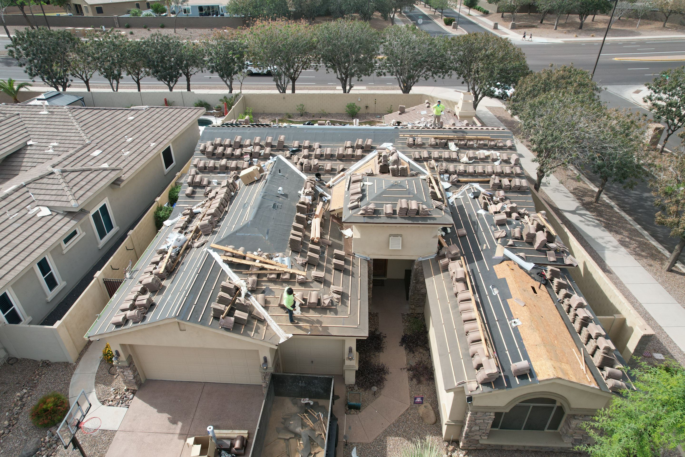 Project in Gilbert, AZ by Showtime Roofing & Coatings LLC