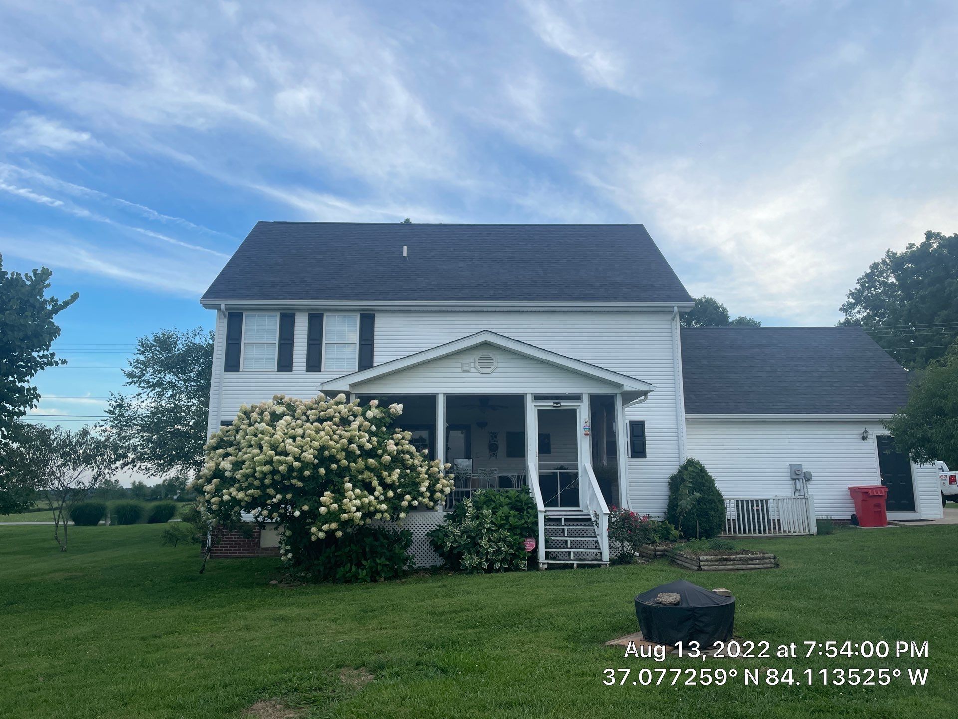 Residential Roof Installation by KISH RESTORATION 