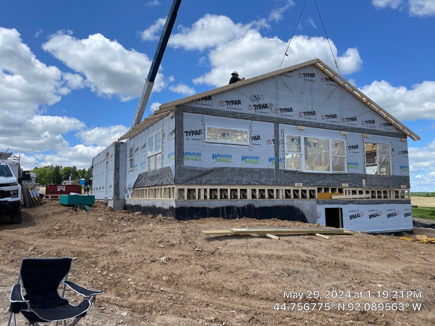 Elmwood, WI Build by Bauer Estates LLC