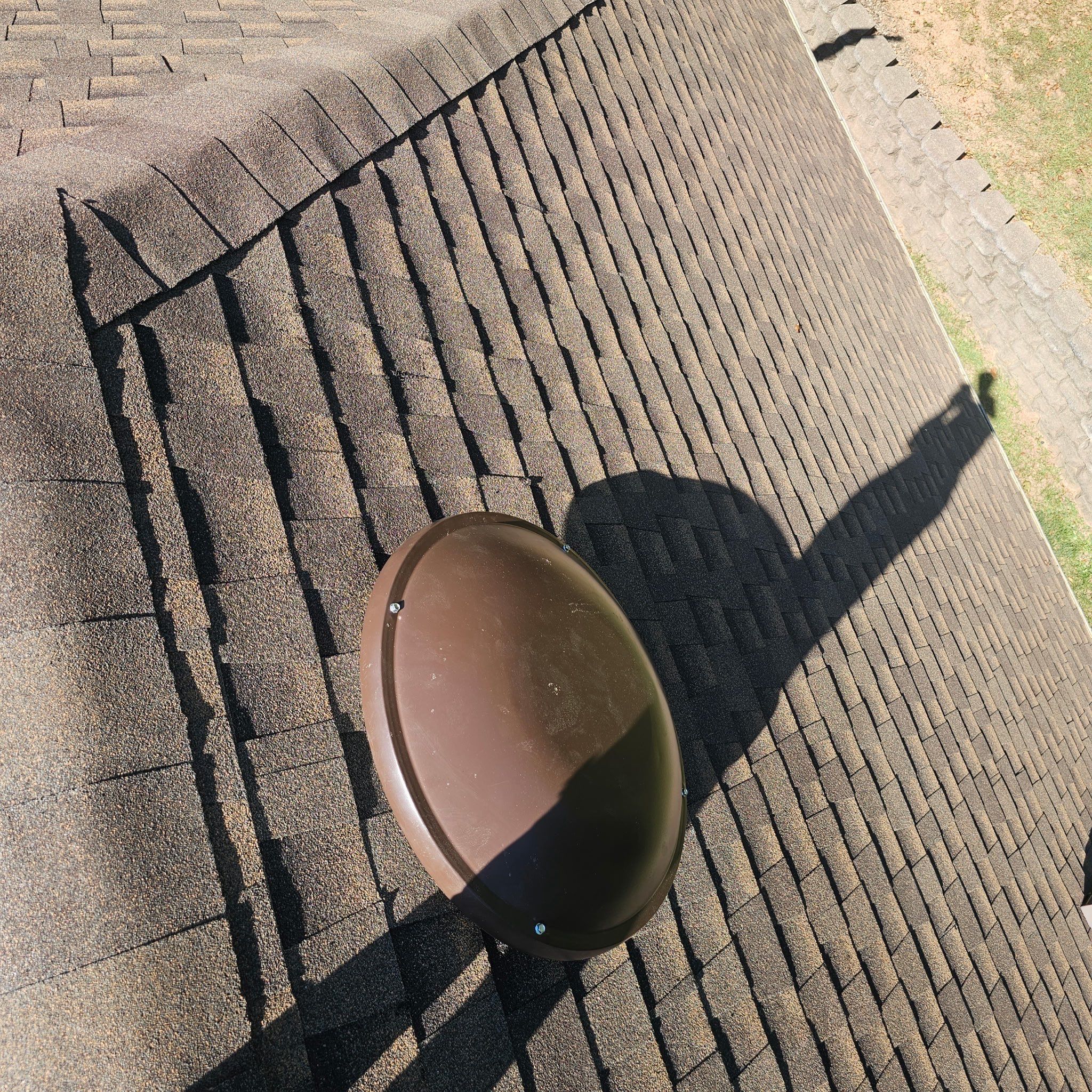 Residential Roofing Installation using GAF Timberline HDZ Barkwood by Rainstoppers Roofing